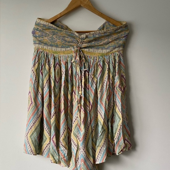 NWT Free People Elowen Strapless Romper Medium - Picture 4 of 12